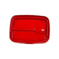 Wadah Es Krim dengan Tutup Sendok